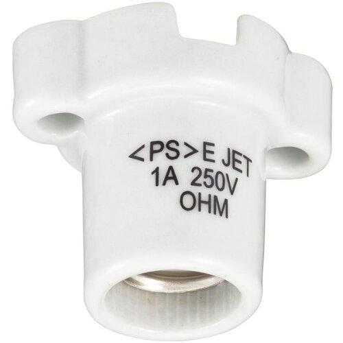 OHM �������ŵ� ����쥻�ץ�����(�����å�������/200W�ޤ�/1A-250V/E17/�ۥ磻��) HS-L17ZR-W