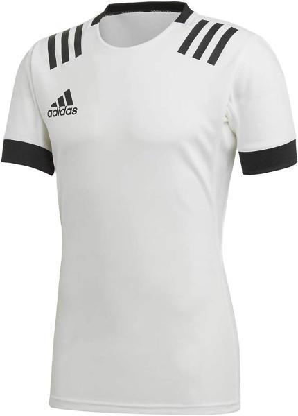 ADIDAS アディダス 33_ラグビー3STシャツ (FXU53) [色 : WHT/BLK] [サイズ : J7XO]