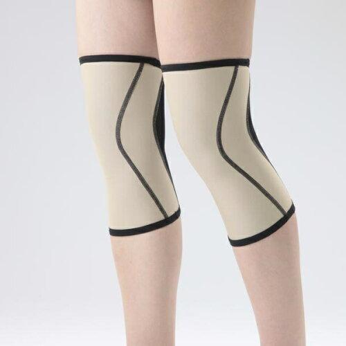富士パックス販売 皮膚感覚ひざサポーター ベージュ (132131)