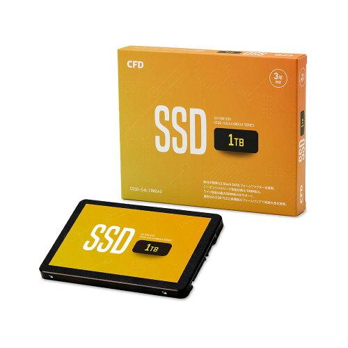 CFD シー・エフ・デー販売 CFD MGAX シリーズ SATA接続 2.5型 SSD 1TB 3年保証 CSSD-S6L1TMGAX(4988755-065504)