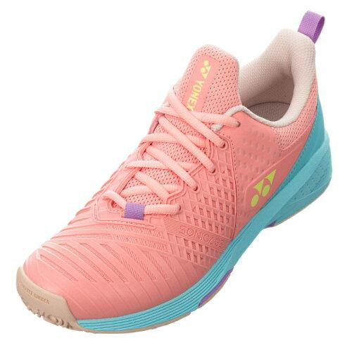 YONEX ヨネックス パワークッションソニケージ3LGC (SHTS3LGC) [色 : ピンク/サックス] [サイズ : 23.5]