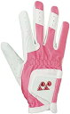 YONEX ヨネックス ヨネックス ジュニアグローブ(ミギテヨウ) 品番:GLJRL131 カラー:ホワイト/ピンク(062) サイズ:S