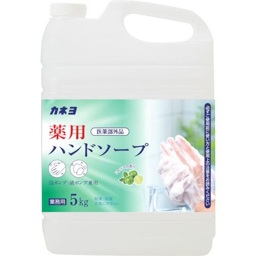 カネヨ石鹸 カネヨ 薬用泡ハンドソープ（医薬部外品）5kg（新）【JHV5103】