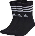 ADIDAS アディダス adidas ACHWSPWクッション3ストライプ3Pクル 品番:EBB67 カラー:ブラック/ホワイト(IC1321) サイズ:XL