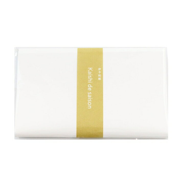 カミイソ産商 懐紙 Kaishi de saison 白無地 (No.3068)【入数:10】