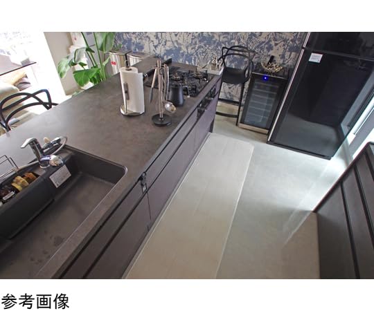 三愛繊維 日本製 【拭けるマットシリーズ ホワイトアッシュ】 キッチンマット