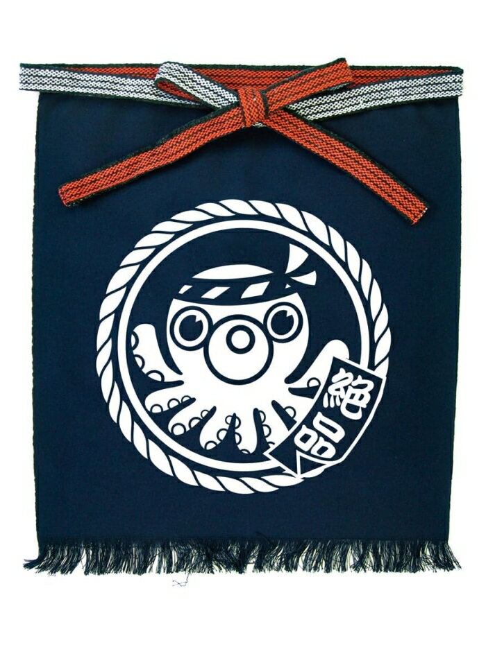 NOBORIYA のぼり屋 E_帆前掛 44381 (短)絶品 蛸 (44381)【入数:10】