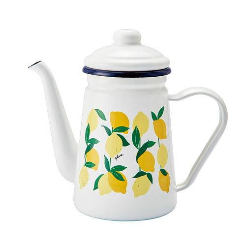 豊琺瑯 プルーン・ホーローカフェポット「レモン」・PCP-703 (PCP-703)