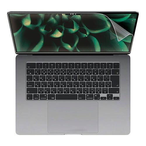 SANWASUPPLY ����掠�ץ饤 MacBook Air 2023 M2 15������ѱվ��ݸ�ȿ���ɻߥե�����LCD-MBAM22��
