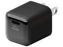 PGA USB PD 20W USB-C電源アダプタ ブラック(PG-PD20AD01BK)