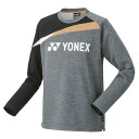 YONEX ヨネックス ユニライトトレーナー (31051) [色 : グレー] [サイズ : M]