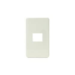 神保電器 エレガンスプレート　HBP-1U(PW)