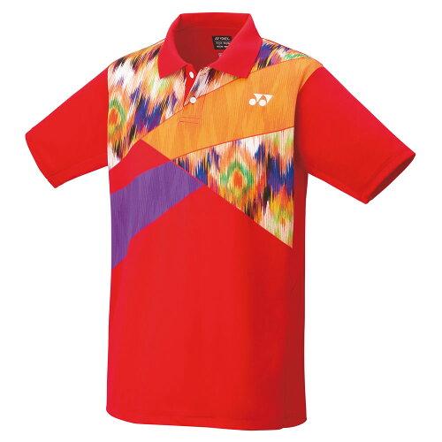 YONEX ヨネックス ユニゲームシャツ (10542) [色 : サンセットレッド] [サイズ : SS]