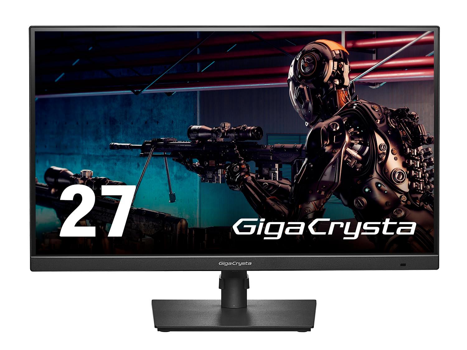 IODATA アイオーデータ LCD-GDQ271JA 27.0型 「5年保証」180Hz＆WQHD対応27型ゲーミングモニター「GigaCrysta」 2560×1440 スピーカー搭載 DisplayPort HDMI×2