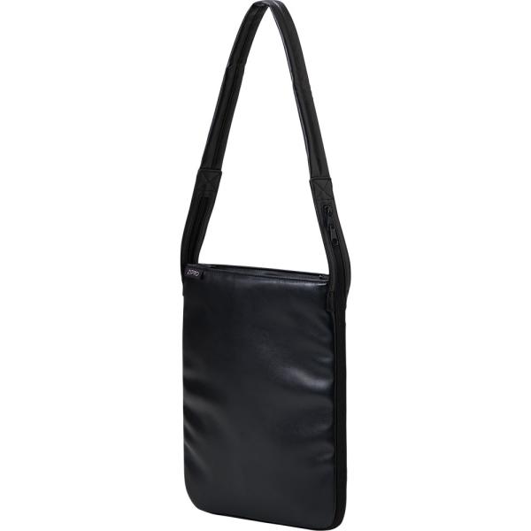 KING JIM 8442-BK マチがひろがるPCトート「ジプト」 PU クロ(8442-BK)