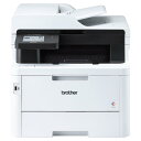 BROTHER ブラザー MFC-L3780CDW JUSTIO モノクロレーザープリンター トナー 1200×1200 dpi 最大用紙サイズA4 接続(USB)〇 接続(有線LAN/無線LAN)〇 スキャナ機能有り コピー機能有り FAX機能有り ホワイト