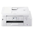 BROTHER ブラザー MFC-J4443N インクジェットプリンター インク4色 顔料 4800×1200 dpi 最大用紙サイズA4 接続(USB)〇 接続(有線LAN/無線LAN)〇 スキャナ機能有り コピー機能有り FAX機能有り ホワイト