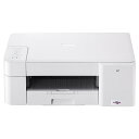 BROTHER ブラザー DCP-J1203N 大容量ファーストタンク インクジェットプリンター インク4色 染料+顔料 6000×1200 dpi 最大用紙サイズA4 接続(USB)〇 接続(無線LAN)〇 スキャナ機能有り コピー機能有り ホワイト