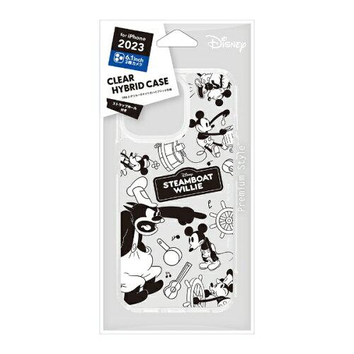 樂天商城 - ピージーエー(PGA) iPhone 15 Pro クリアハイブリケース ウィリー(PG-D23BPT08MKY)