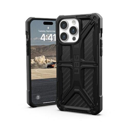 URBAN ARMOR GEAR iPhone 15 Pro Max 2023ΉϏՌP[X MONARCH J[{t@Co[ y{K㗝Xiz UAG-IPH23LA-P-CF UAG-IPH23LA-P-CF