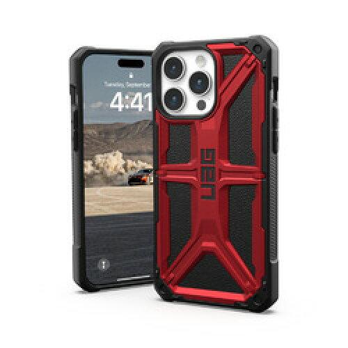 URBAN ARMOR GEAR iPhone 15 Pro Max 2023ΉϏՌP[X MONARCH N] y{K㗝Xiz UAG-IPH23LA-P-CR UAG-IPH23LA-P-CR