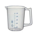 TRUSCO トラスコ中山 TRUSCO ポリプロピレン青目盛ビーカー 500ml(取手付) (HPB500 8000)