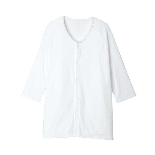 日本エンゼル ワンタッチ肌着 (マジックテープ式) 七分袖 ホワイト S(7005-B)