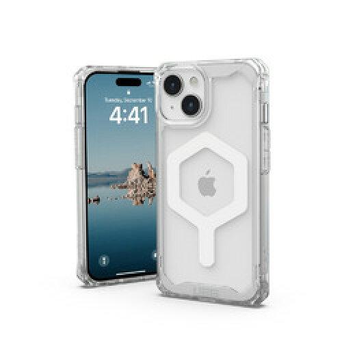 URBAN ARMOR GEAR iPhone 15 2023ΉϏՌP[X PLYO MagSafeΉ ACX/zCg y{K㗝Xiz UAG-IPH23MB-YMS-I/W