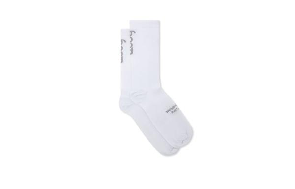 UDOG LOGO SOCKS WHITE L-XL【沖縄・離島への配送不可】