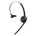 ELECOM エレコム Bluetooth片耳ヘッドセット/オーバーヘッドタイプ/ブラック(LBT-HSOH13BK)