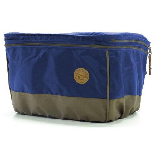 アサヒサイクル 【21149】COVERS LOVERS 2段式前カゴカバー アシスト角カゴ用 ネイビー【沖縄・離島への配送不可】