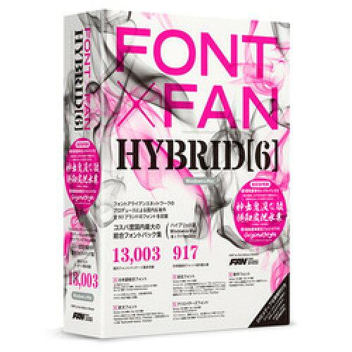 フォント・アライアンス・ネットワーク FONT x FAN HYBRID 6 FF11R1