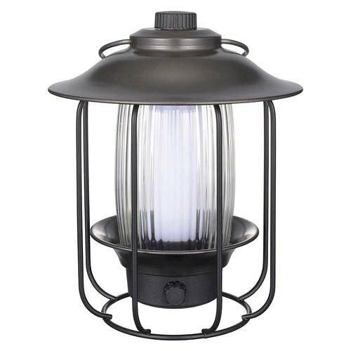 OHM オーム電機 充電式調光調色ランタン【パニエ】(昼光色・電球色・白色モード/MAX370 lm/スマホ充電..