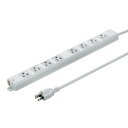 SANWASUPPLY サンワサプライ サンワサプライ 工事物件タップ(3P・8個口・3m) TAP-KS8N-3(2)