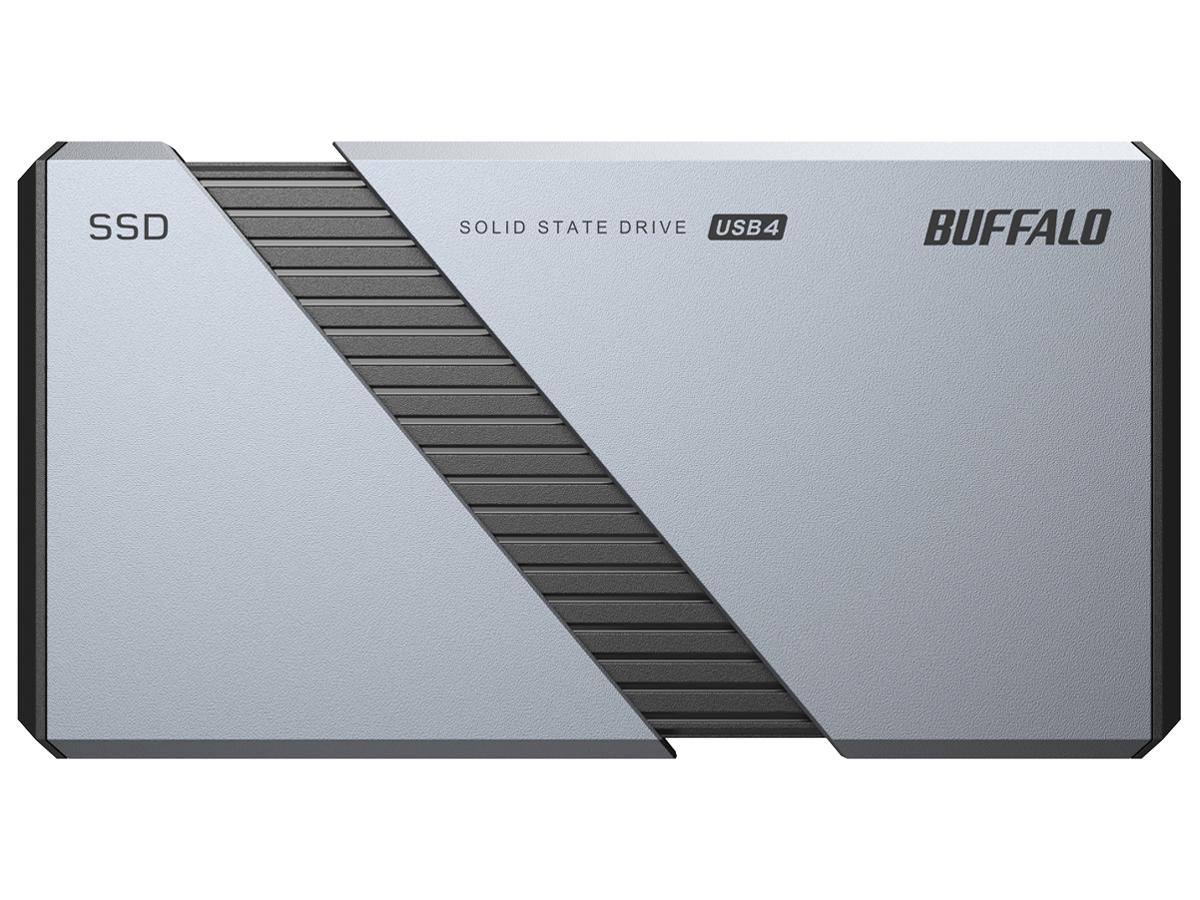 BUFFALO バッファロー SSD-PE2.0U4-SA PC向け USB4(Gen3x2)対応 High-End ポータブルSSD(SSD-PE2.0U4-SA)