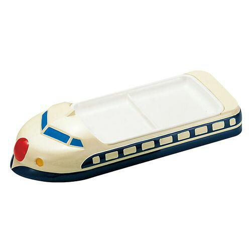 TKG テイケイジイ 遠藤商事 メラミンお子様ランチ皿　新幹線ブルー【RLV394A】