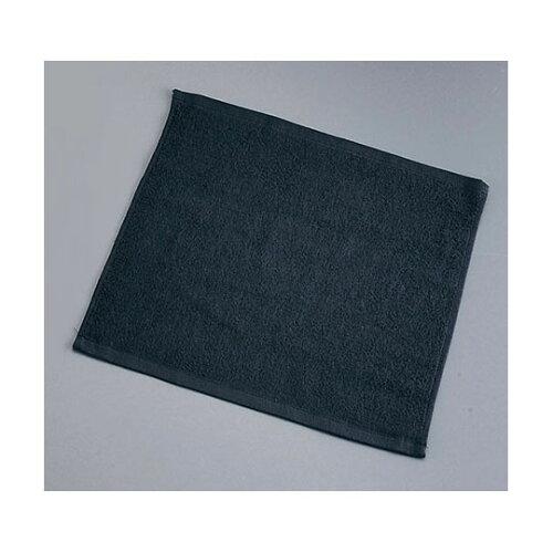 遠藤商事(Endo Shoji) おしぼりタオル　黒　スレン染め（12枚入）【POS8901】