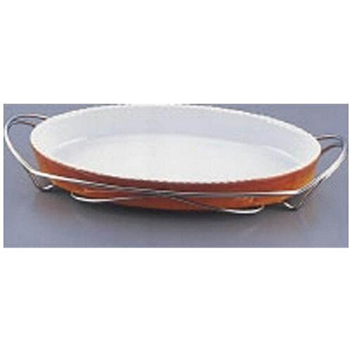 TKG テイケイジイ 遠藤商事 SAシャトレ　小判グラタンセット12−PC200−40　茶【NSY202】