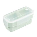 OSK(オーエスケー) ≪新商品≫【Pale color】弁当箱 ランチボックス 二段 手間なしパッキン パッキン一体型抗菌<日本製> (143922)【入数:...