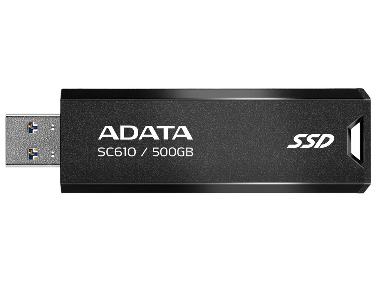 エイデータ(Adata) SC610-500G-CBK/RD