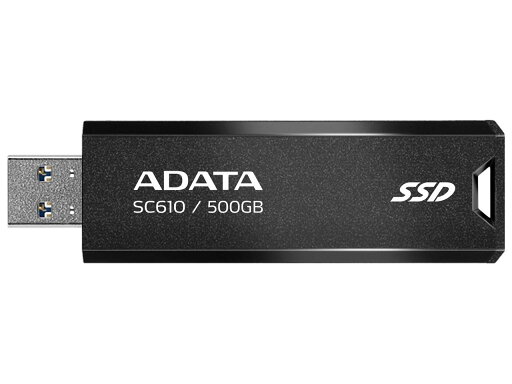 エイデータ(Adata) SC610-500G-CBK/RD エイデータ(Adata) SC610-500G-CBK/RD