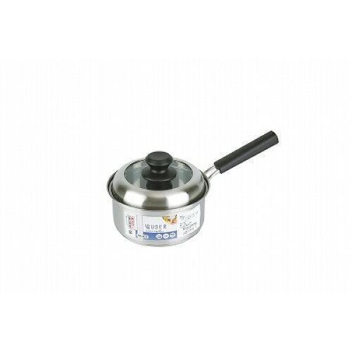 和平フレイズ ローザー IH対応片手鍋16cm(ガラス窓付蓋) RB-2314