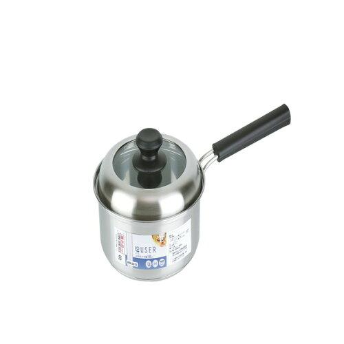 Sauce Pans - 和平フレイズ ローザー IH対応片手鍋18cm(ガラス窓付蓋) RB-2315