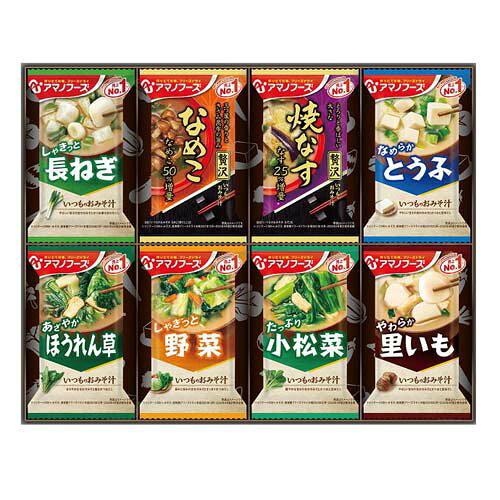 &nbsp;メーカー&nbsp;アサヒグループ食品&nbsp;商品カテゴリ&nbsp;スープ・味噌汁＞味噌汁&nbsp;発送目安&nbsp;1日〜2日以内に発送予定（土日祝除）&nbsp;お支払方法&nbsp;銀行振込・クレジットカード&nbsp;送料&nbsp;送料無料&nbsp;特記事項&nbsp;&nbsp;その他&nbsp;いつものおみそ汁(長ねぎ・とうふ・ほうれん草・野菜・小松菜・里いも・贅沢なめこ・贅沢焼なす)×各2