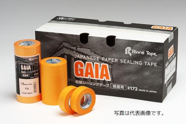 リンレイテープ マスキングテープ ガイア粗面シーリング用 #172 幅21mmX長さ18m 6巻入