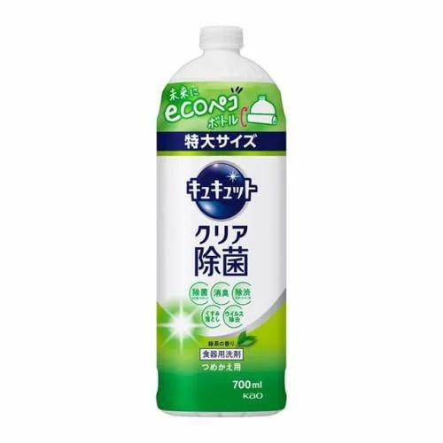 花王 キュキュット クリア除菌 緑茶 詰替 700ml 418654