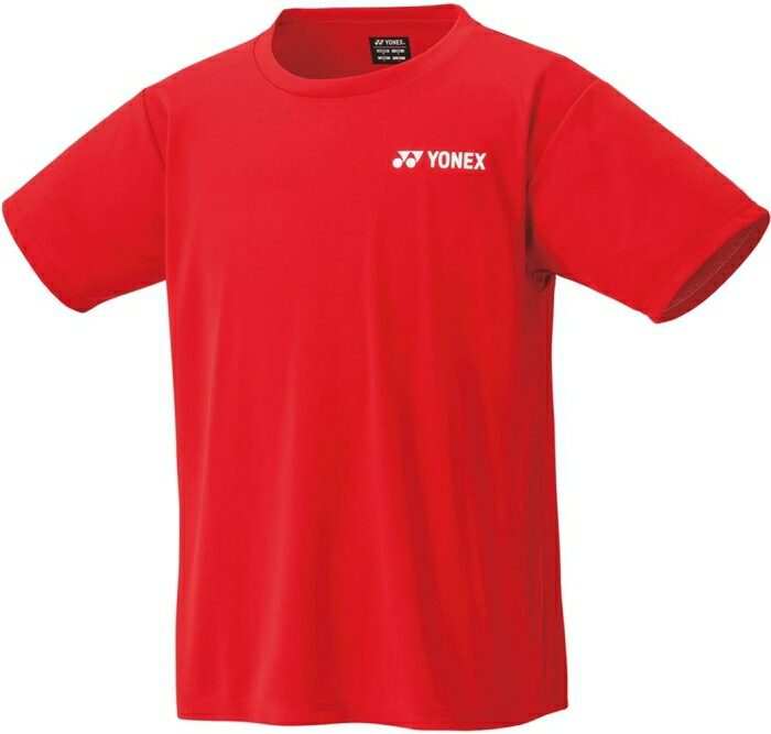 YONEX ヨネックス ユニドライTシャツ (16800) [色 : サンセットレッド] [サイズ : M]