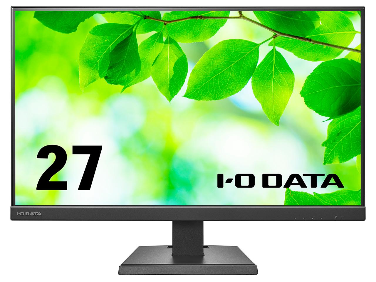 IODATA アイオーデータ LCD-C271DB 「5年保証」27.0型液晶ディスプレイ 1920×1080 スピーカー搭載 DisplayPort HDMI USB タイプC ブラック系