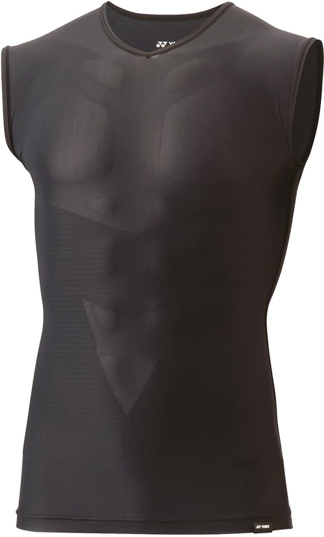 YONEX ヨネックス ユニノースリーブシャツ (STBA1021) [色 : ブラック] [サイズ : M]