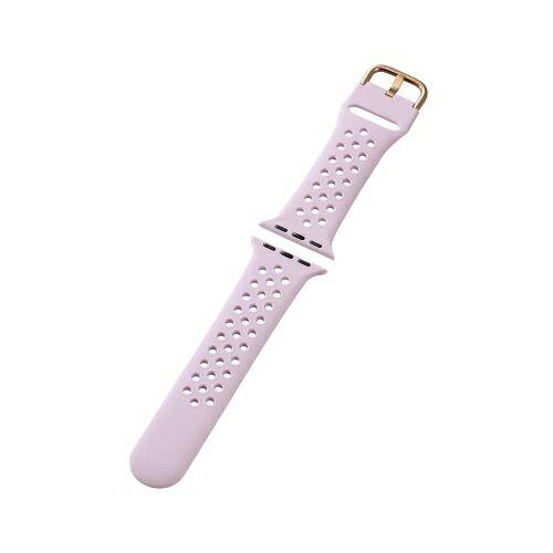 ELECOM エレコム Apple Watch41/40/38mm/シリコンバンド/ラベンダー(AW-40BDSCNPU) ELECOM エレコム Apple Watch41/40/38mm/シリコンバンド/ラベンダー(AW-40BDSCNPU)